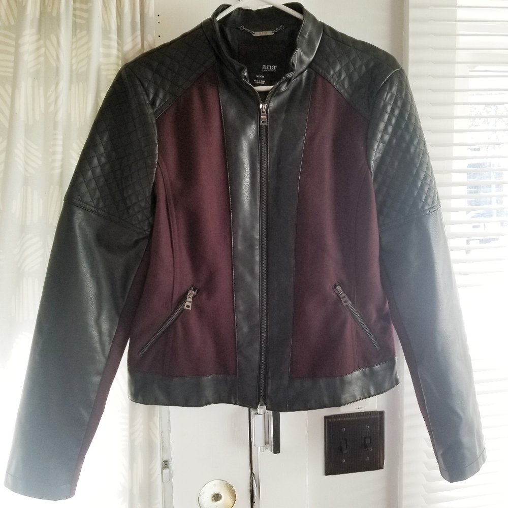 Ana Faux Leather jacket